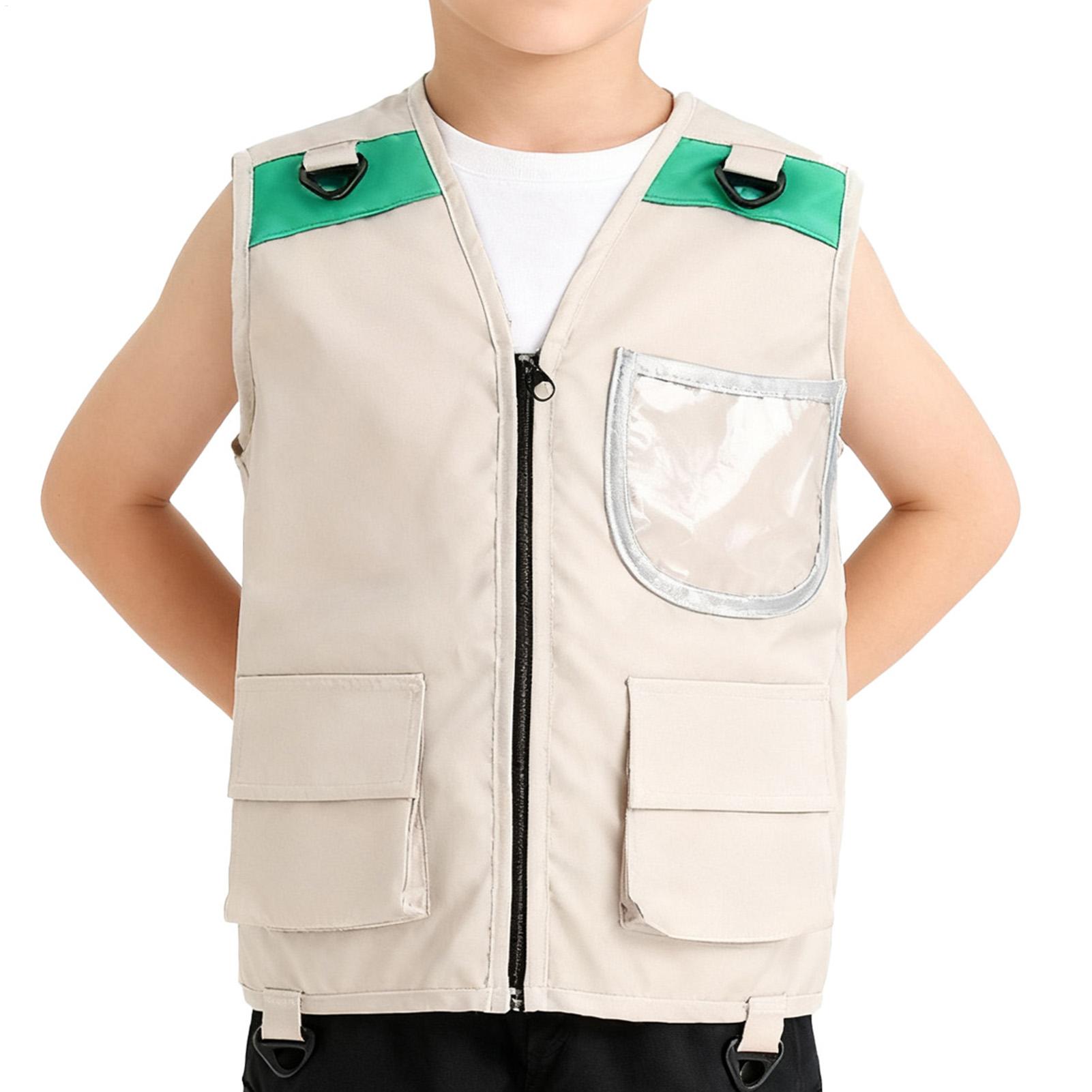 Outdoor Adventure Kids - Chaleco de Explorador para Niños, Disfraz
