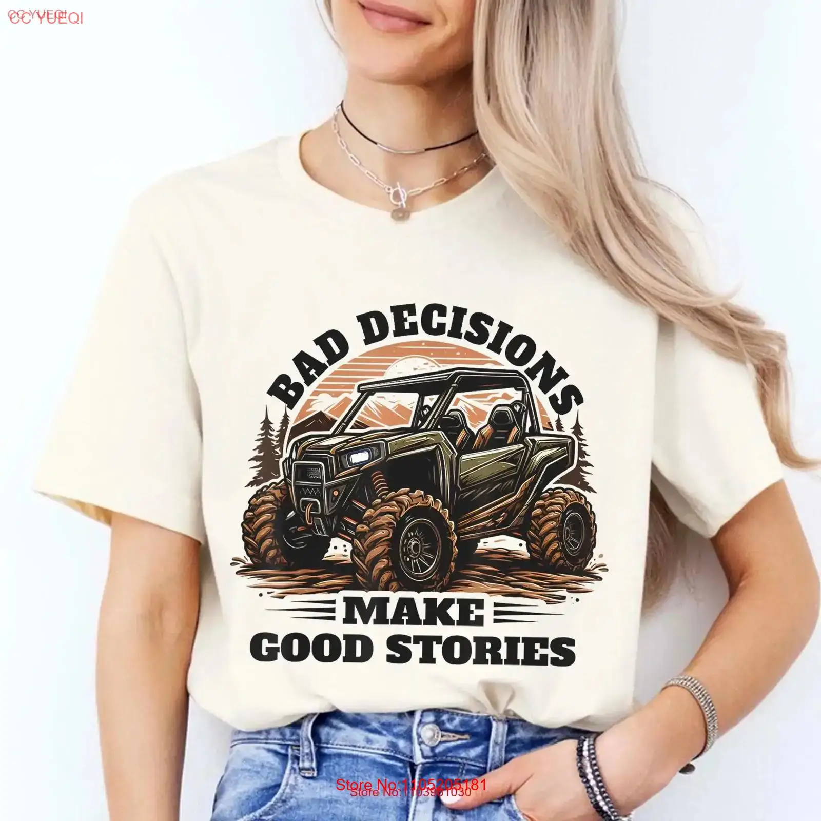Outdoor Adventure Utv - Camiseta de malas decisiones para hacer
