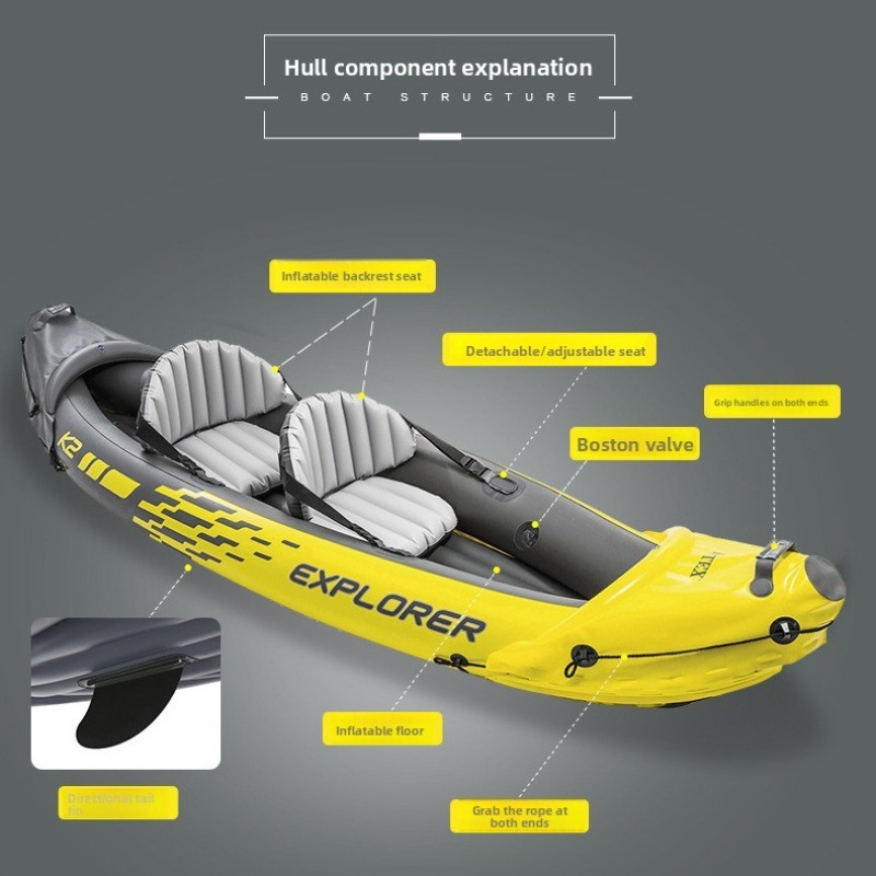 Bote Inflable para Dos Persona - Outdoor Adventure Rafting reseña y precio