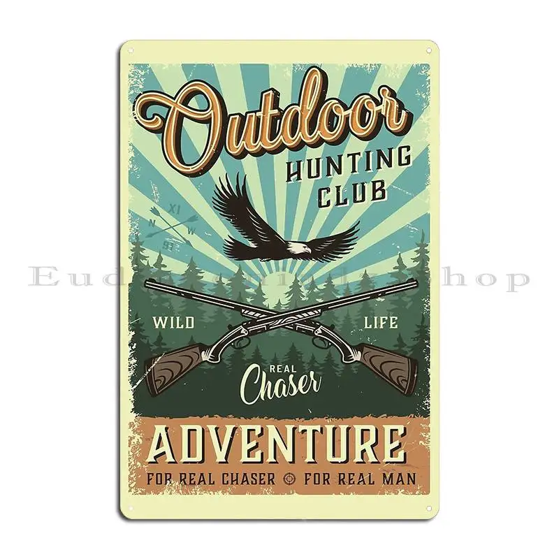 Letrero Metálico Vintage de Ci - Outdoor Adventure Club reseña y precio