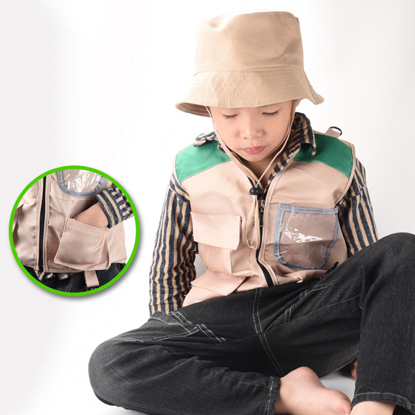 Chaleco y Sombrero de Explorad - Outdoor Adventure Kit For Kids reseña y precio