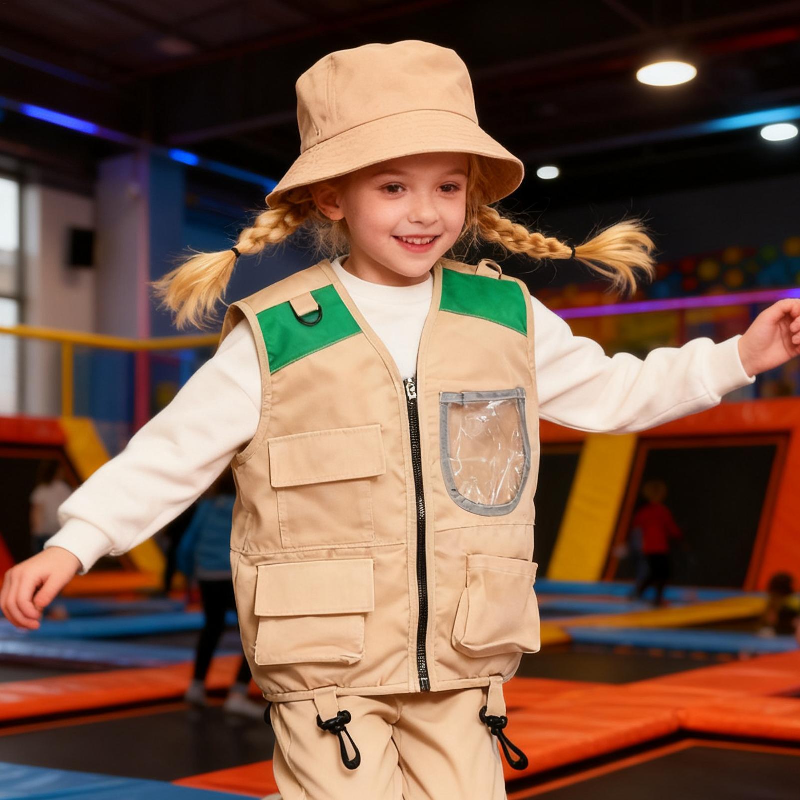 Chaleco y Sombrero de Explorad - Outdoor Adventure Kit For Kids reseña y precio