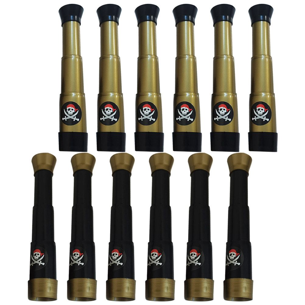 Juego de 12 Telescopios Pirata - Outdoor Adventure Kit For Kids reseña y precio