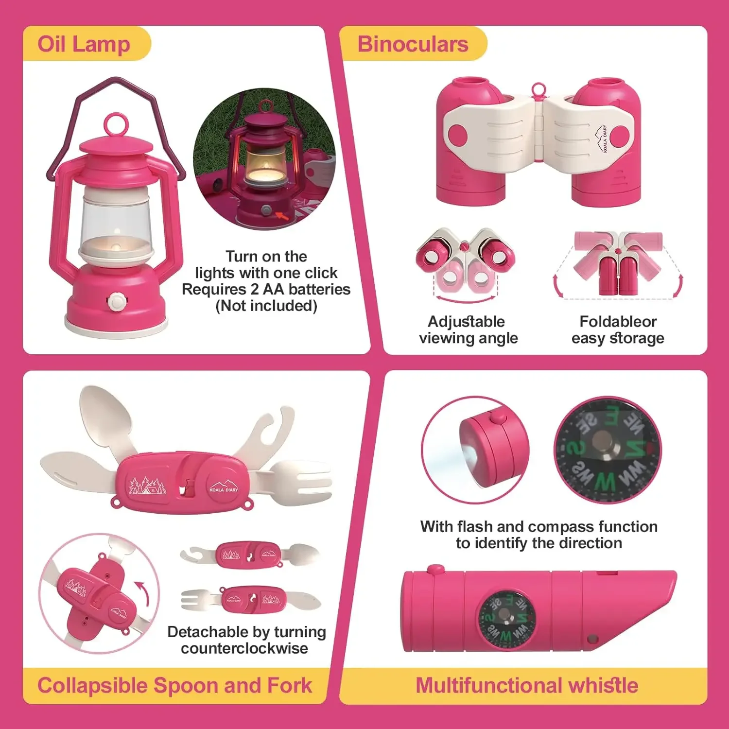 ‌ Juego de juguetes de explora - Outdoor Adventure Kit For Kids reseña y precio