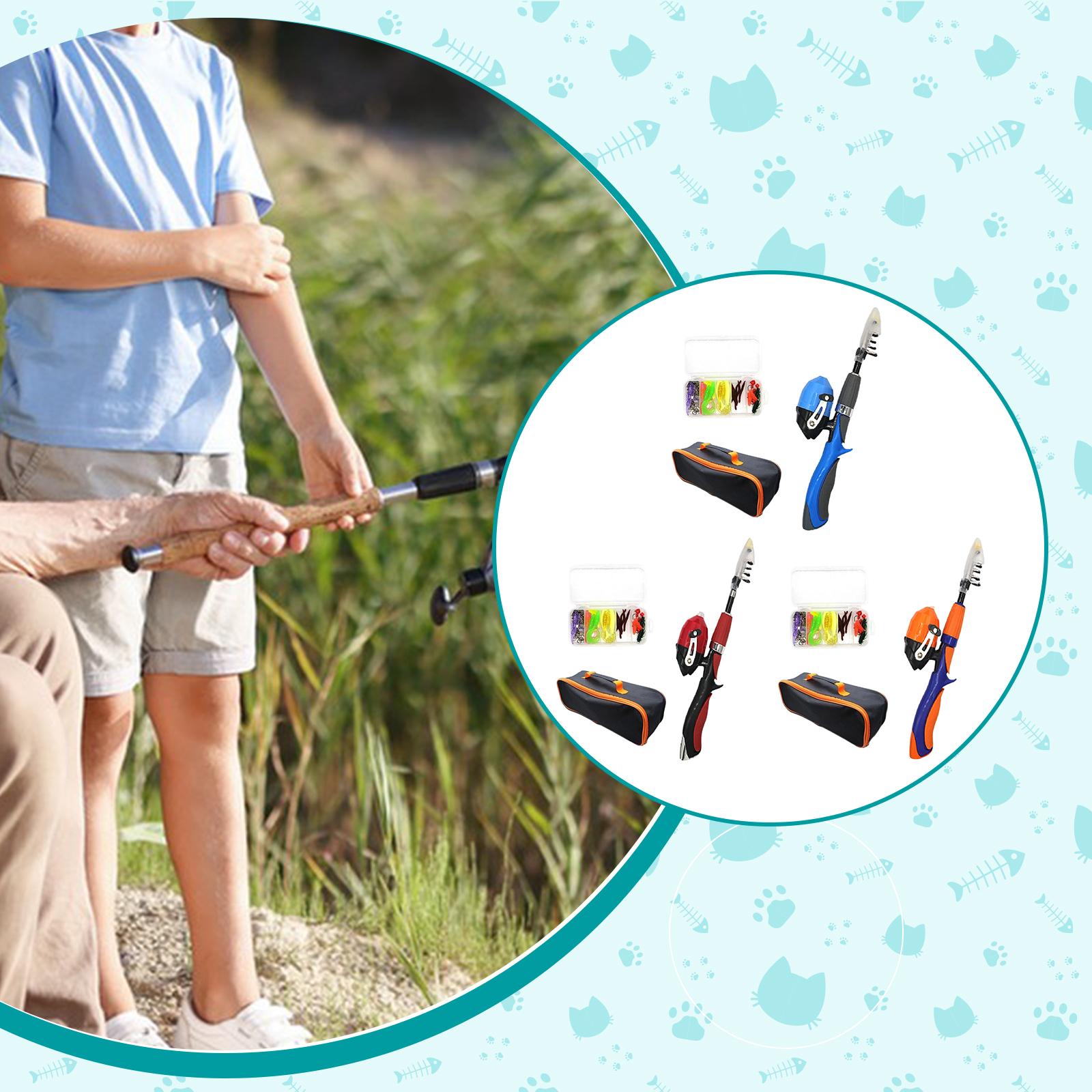 Kit de Caña de Pescar Telescóp - Outdoor Adventure Kit For Kids reseña y precio