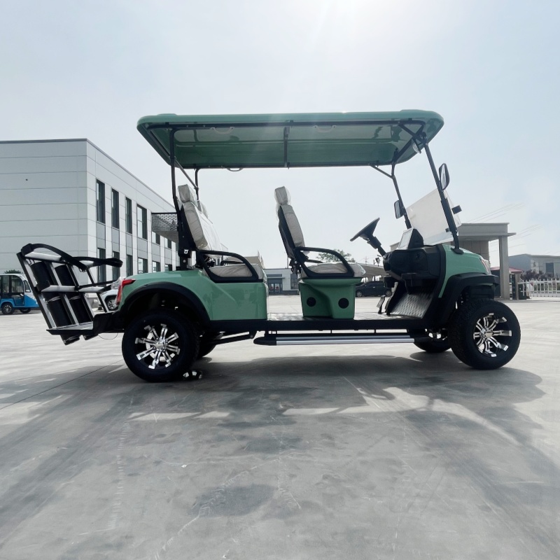 Carrito de golf eléctrico de 6 - Outdoor Adventure Club reseña y precio