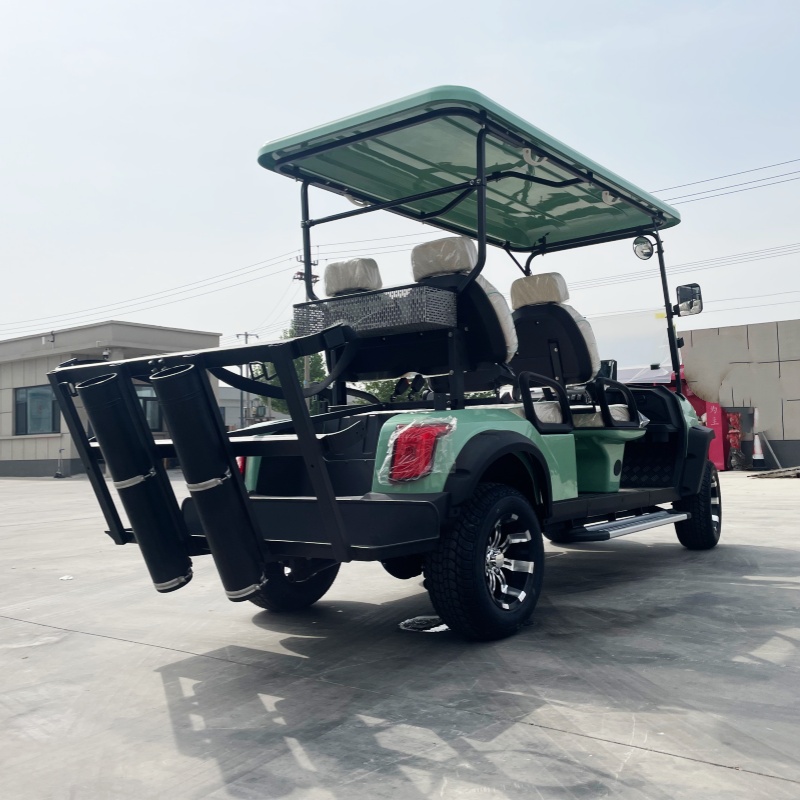 Carrito de golf eléctrico de 6 - Outdoor Adventure Club reseña y precio
