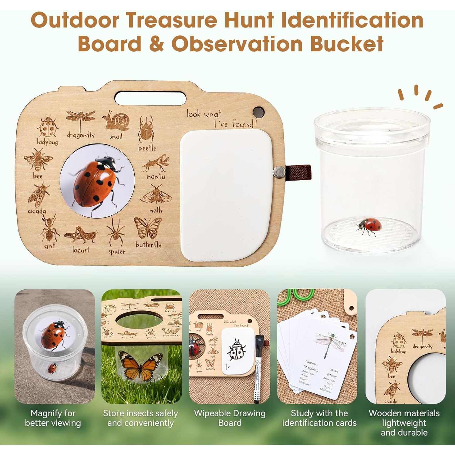 Kit Atrapa Insectos para Niños - Outdoor Adventure Kit For Kids reseña y precio
